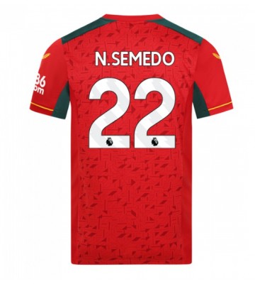 Wolves Nelson Semedo #22 Udebanetrøje 2023-24 Kort ærmer